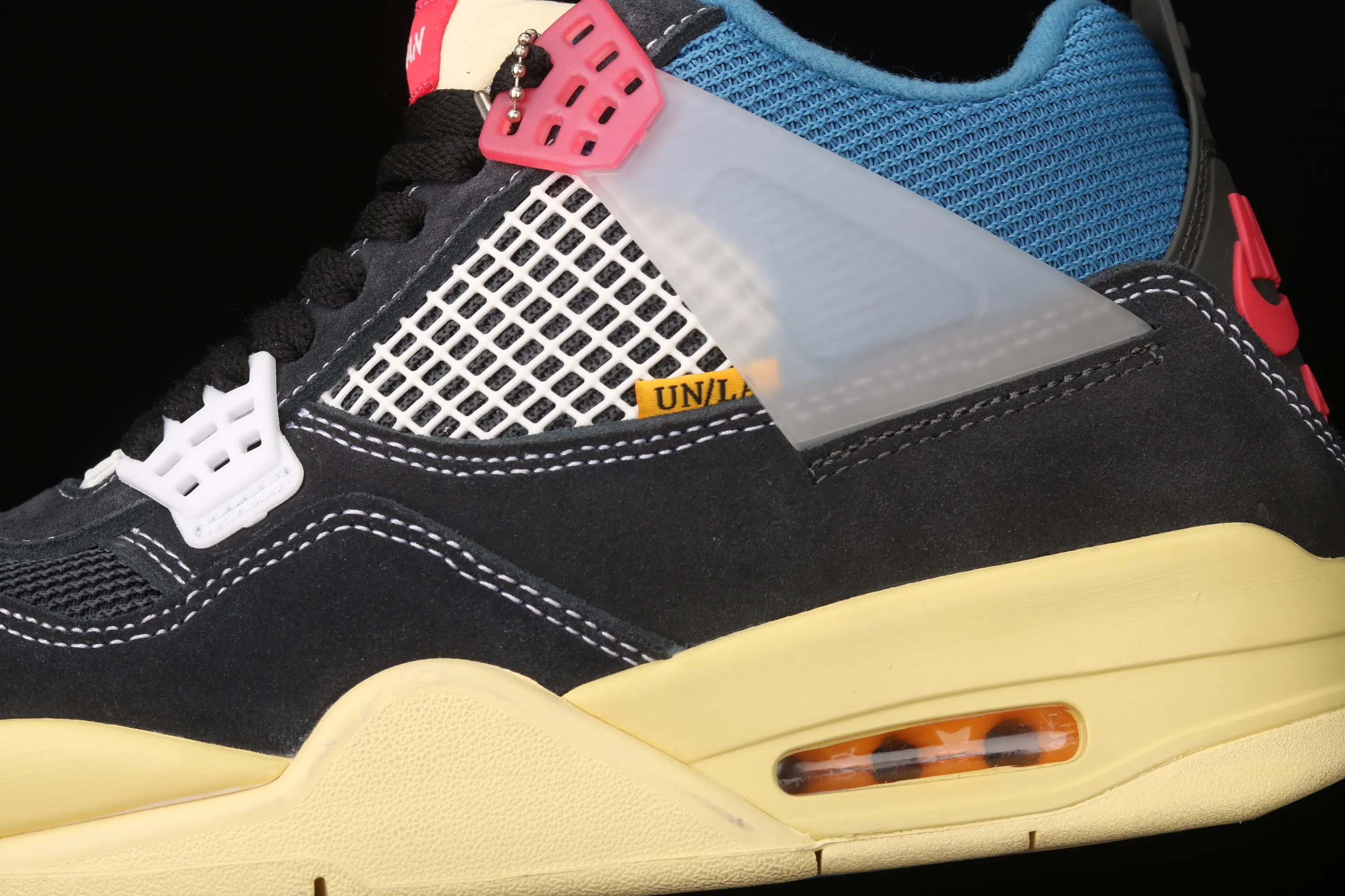 All categories Air Jordan Jordan series basketball shoes Air Jordan 4 pure original Union x Nk Air Jordan 4 AJ4 Joe 4 joint model basketball shoes DC9533-001
